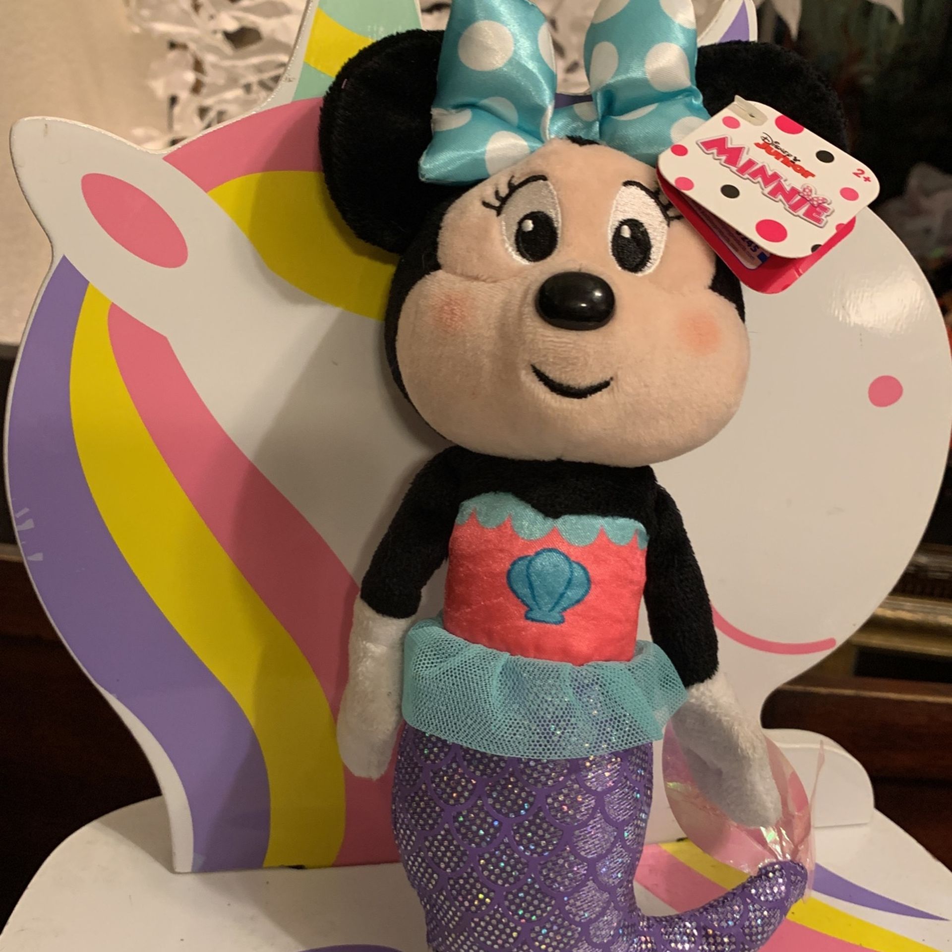 Disney’s junior Minnie mouse Plush 10”