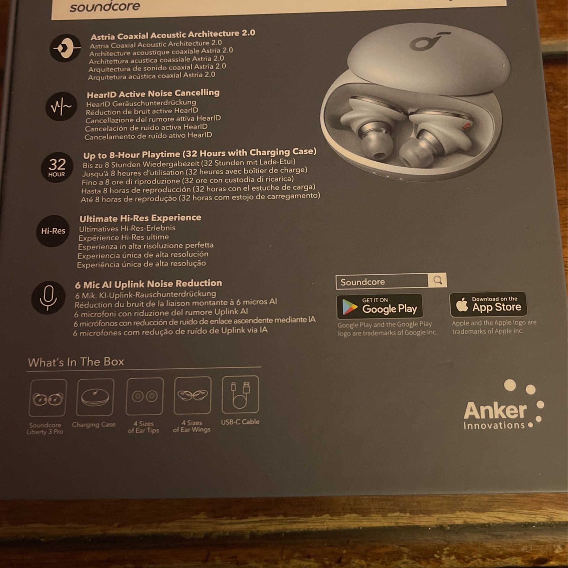Soundcore Liberty 3 Pro Bluetooth Headphones