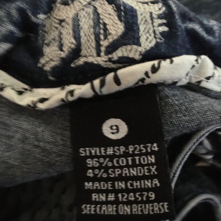 SPJ Pyramid Spike Skinny Jeans Size 9