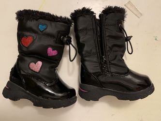 Baby Toddler Snow Boots Size 5 Thumbnail