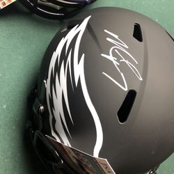  Michael Vick Full Size Autograph Helmet  Thumbnail