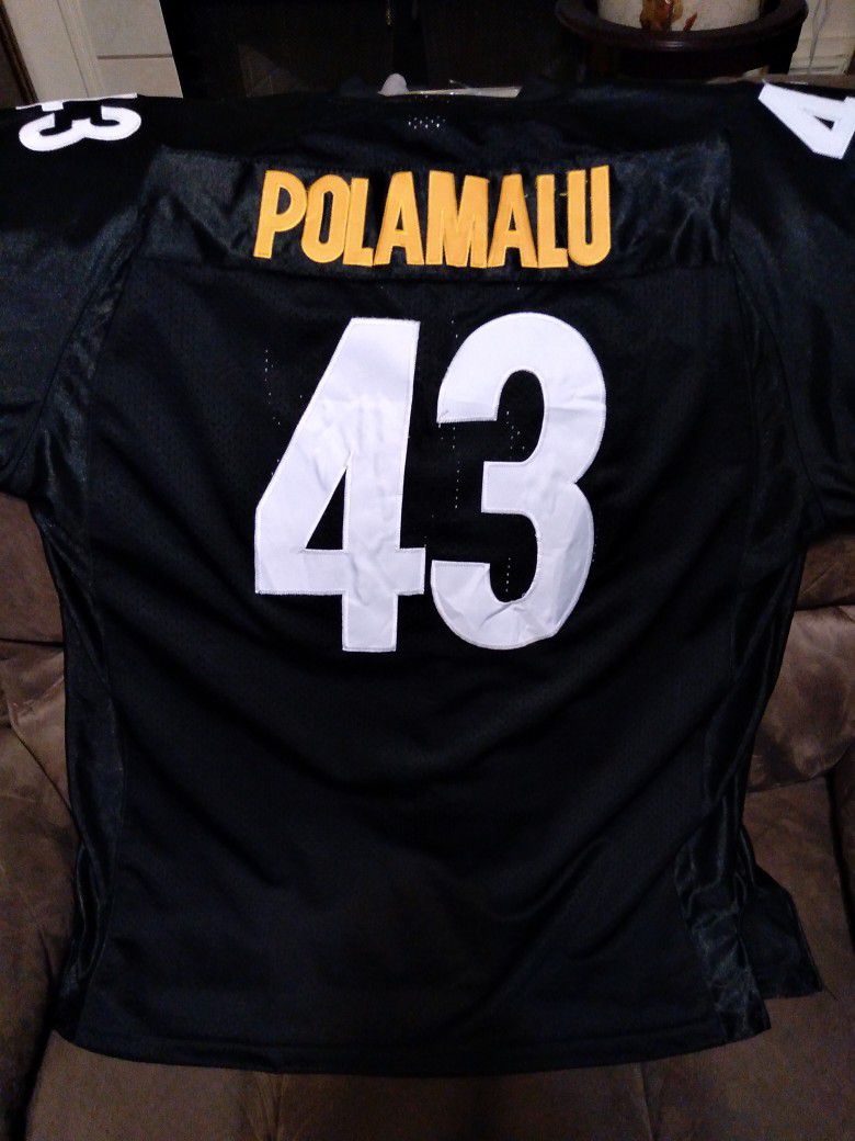 Pittsburgh Steelers #43 NFL Jersey Troy Polamalu 