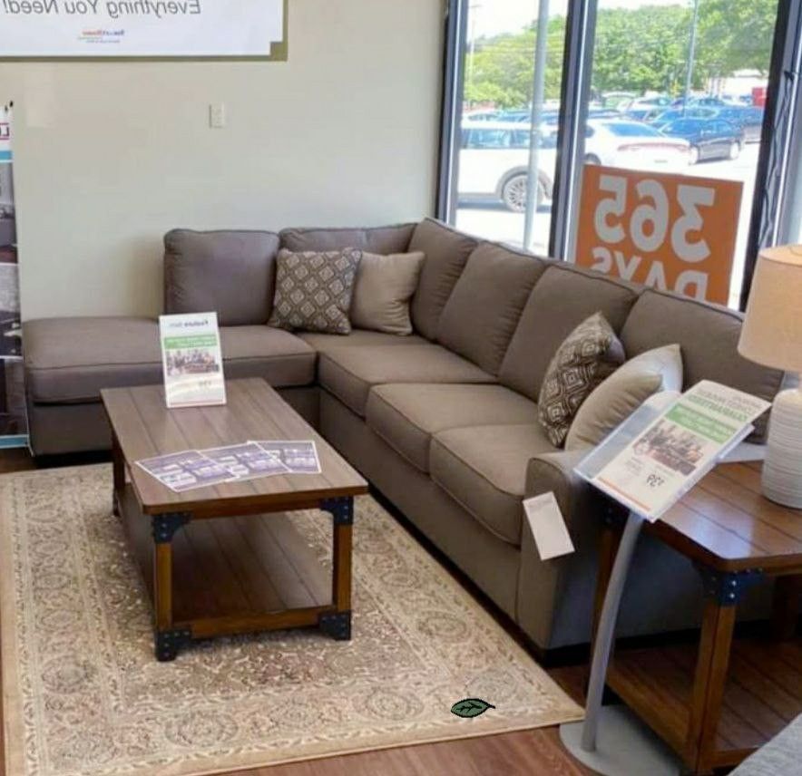 $39 DOWN Payment Calicho Cashmere RAF Sectional