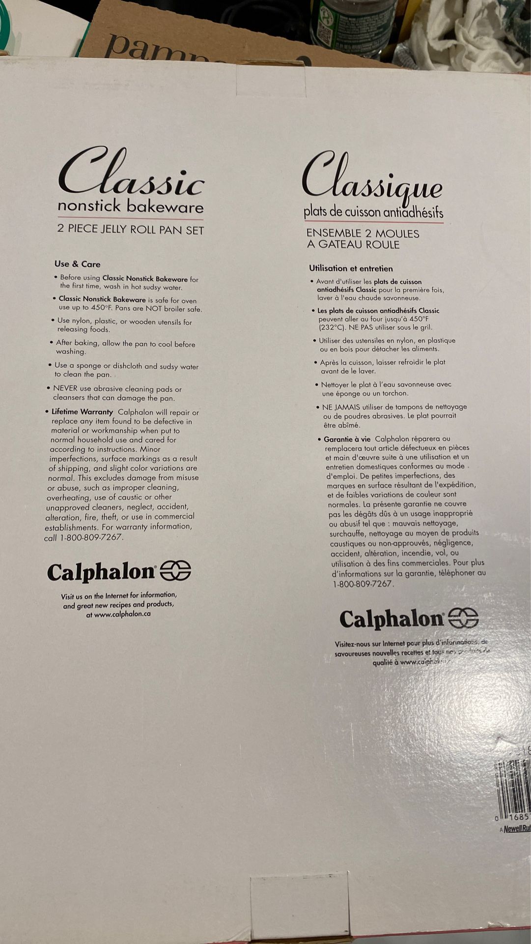 Calphalon Nonstick Jelly Pan Set