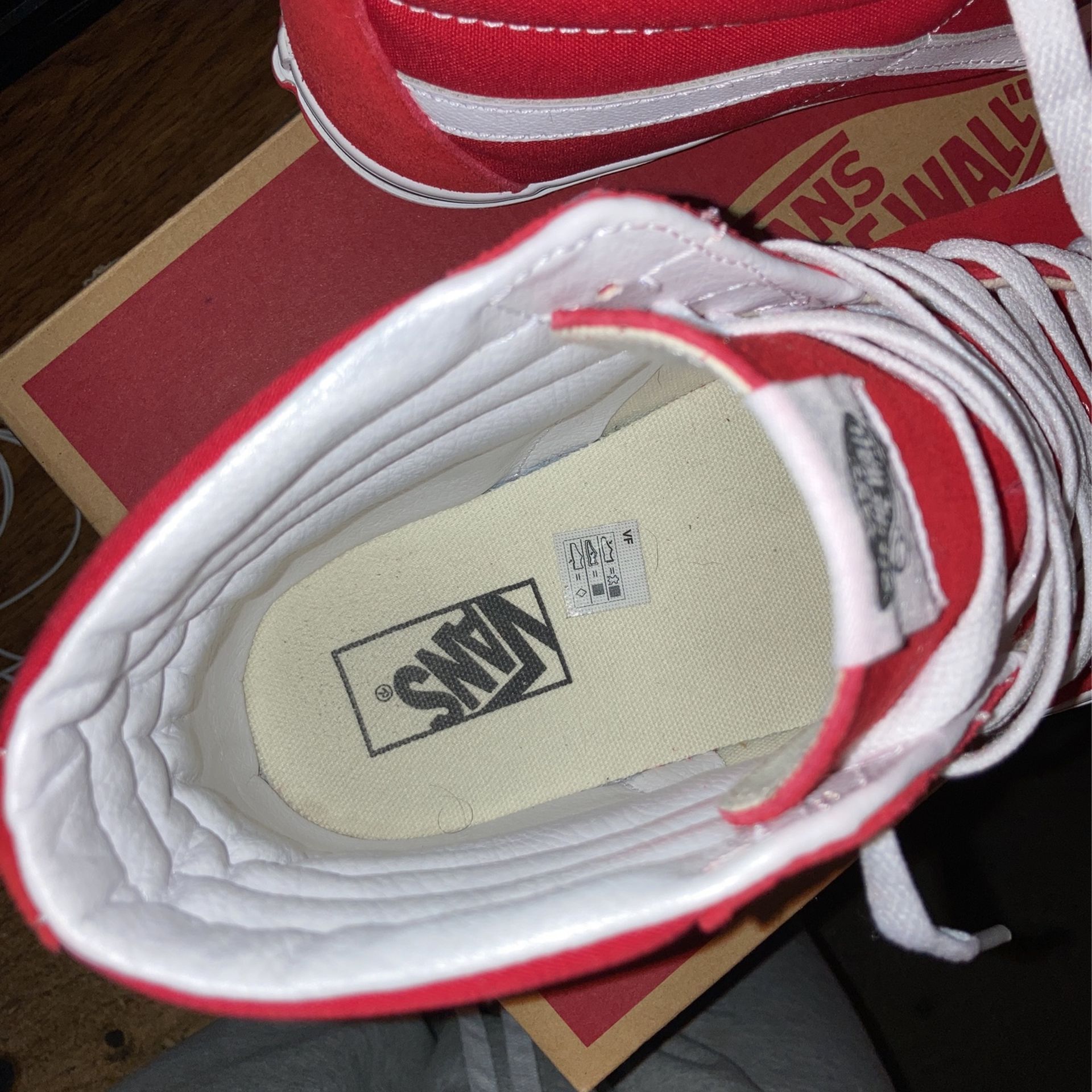 Vans high top size 11