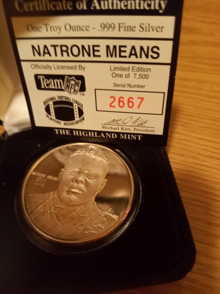 .999 Fine Silver Signature Series 1oz Natrome Means Round