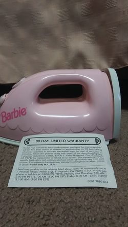 1992 Barbie Press Pretty Iron Thumbnail