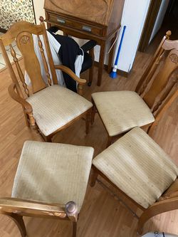 Cushioned Table Chairs Thumbnail