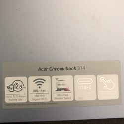 Acer Chromebook 314 Thumbnail