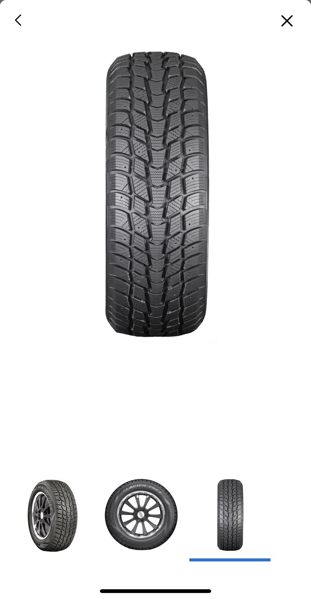 Mastercraft Winter Tires 225/50/17