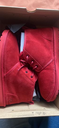 All Red UGG Boots Thumbnail