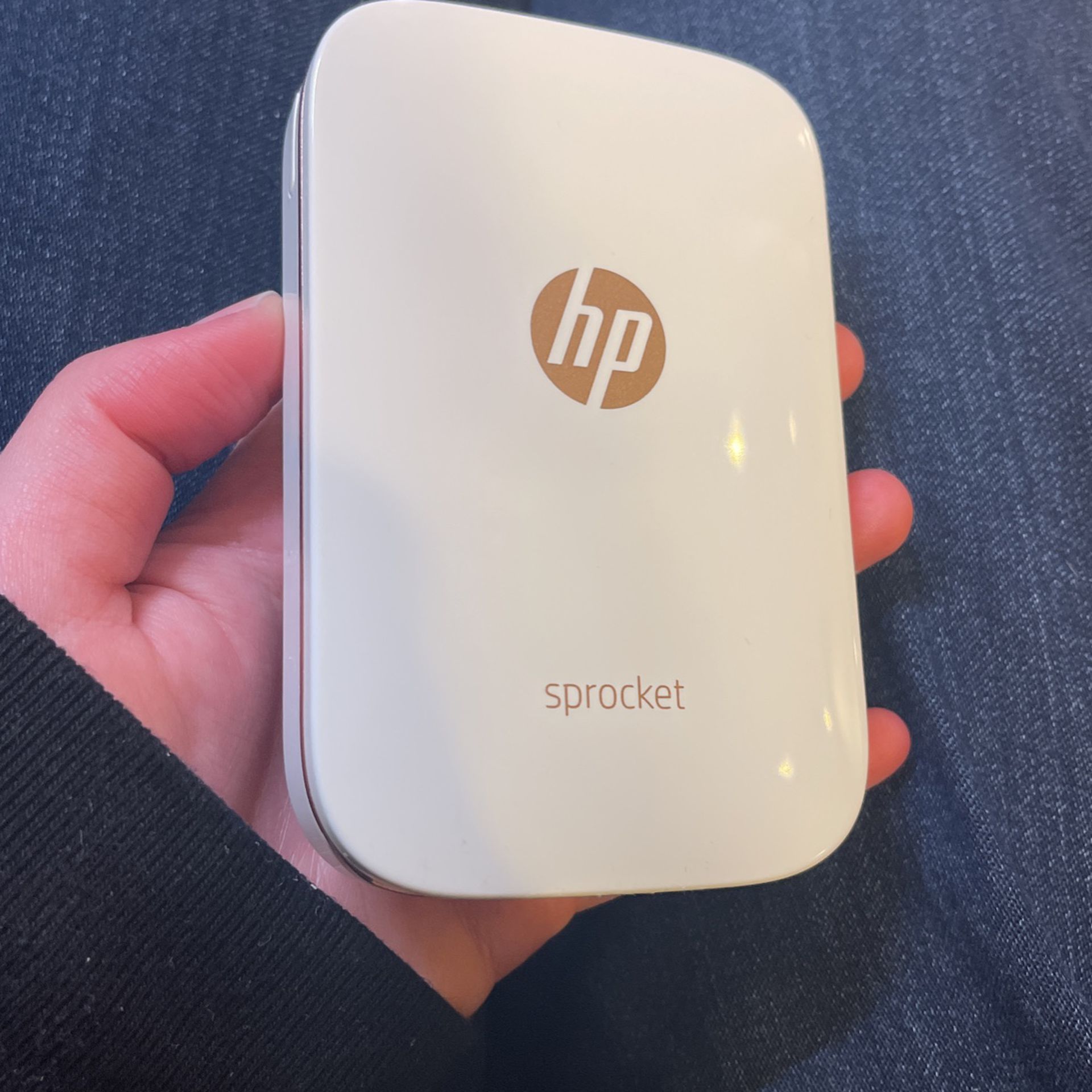 HP sprocket portable sticker printer
