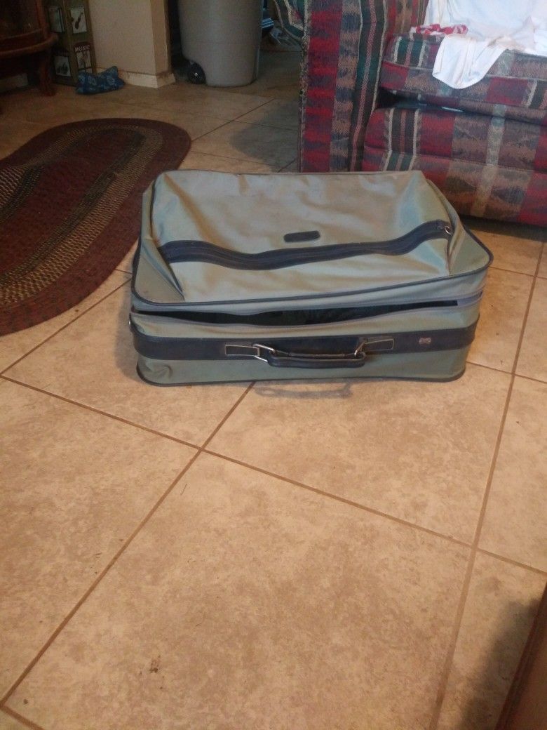 American Tourist Suitcase Cat Not Included