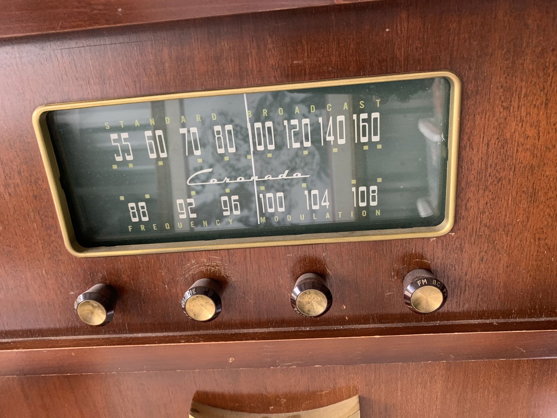 Vintage Radio Record Player