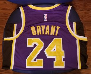 Lakers Bryant 24 Jersey New Purple And Black Se Habla español  Thumbnail