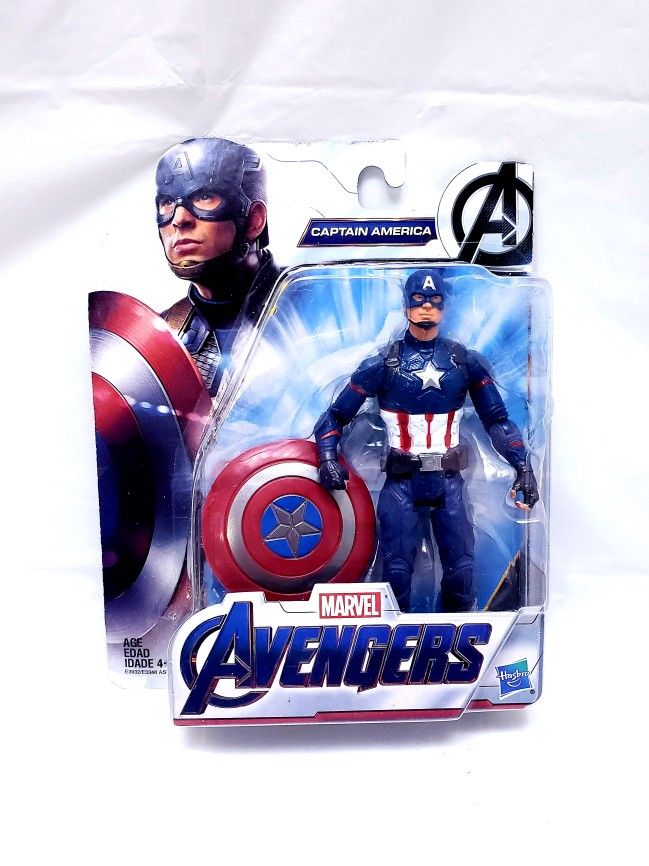 Hasbro Marvel Avengers CAPTAIN AMERICA 6 Inch Action Figure NEW