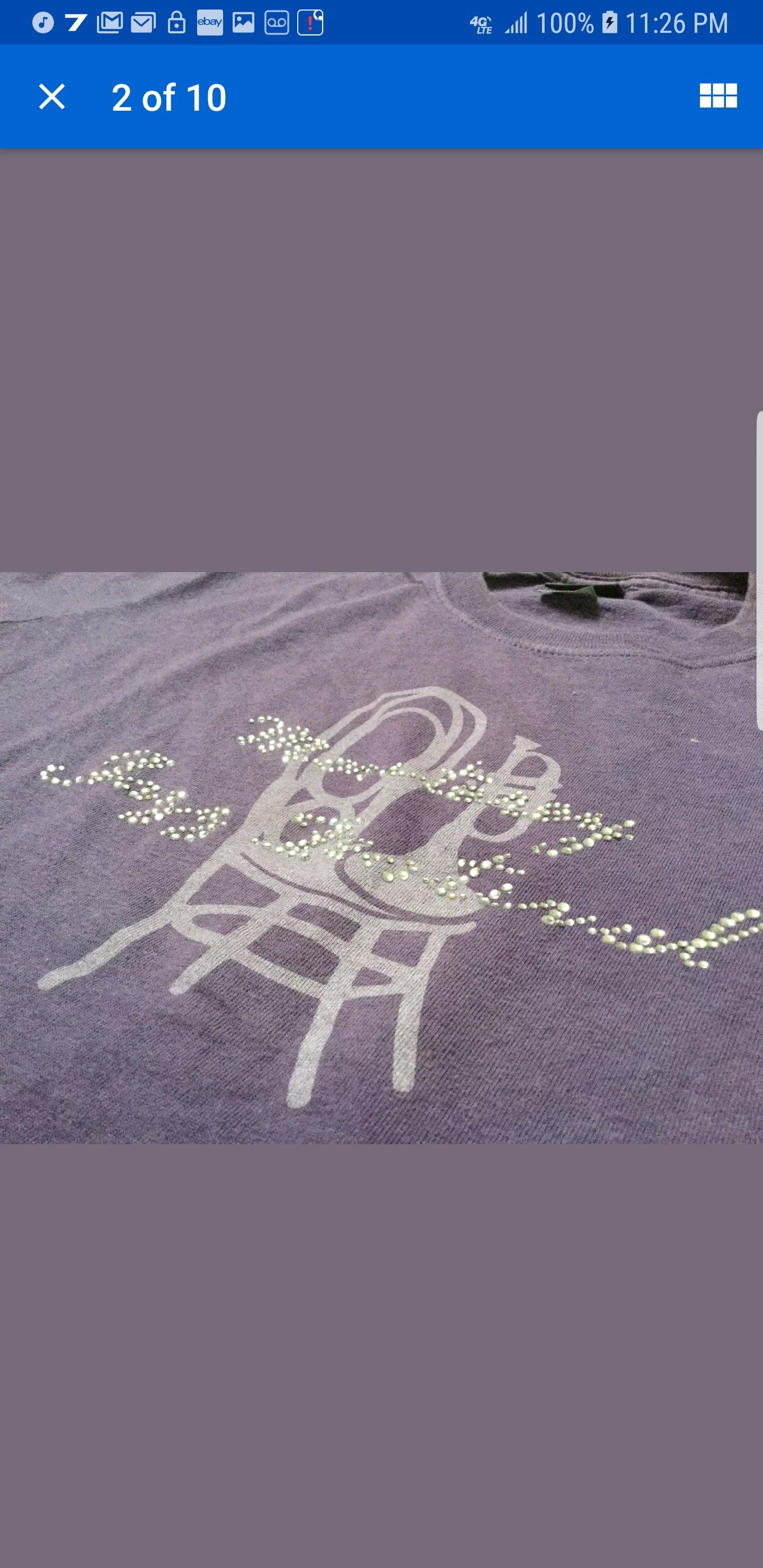 Monterey Jazz Festival women’s t shirt with logo and jewels