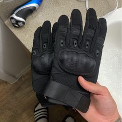 Motorcycle Gloves Hard Knuckles  Thumbnail