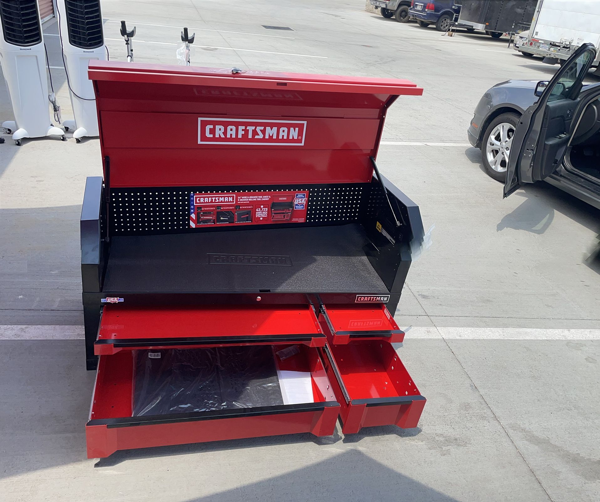 Me Llegó Esta Caja De Herramienta Craftsman Profesional Nueba Con 2 Llaves Mide 54 Pulgadas Valley Premiere Storagecdetras Del Pollo Loco En El Ce