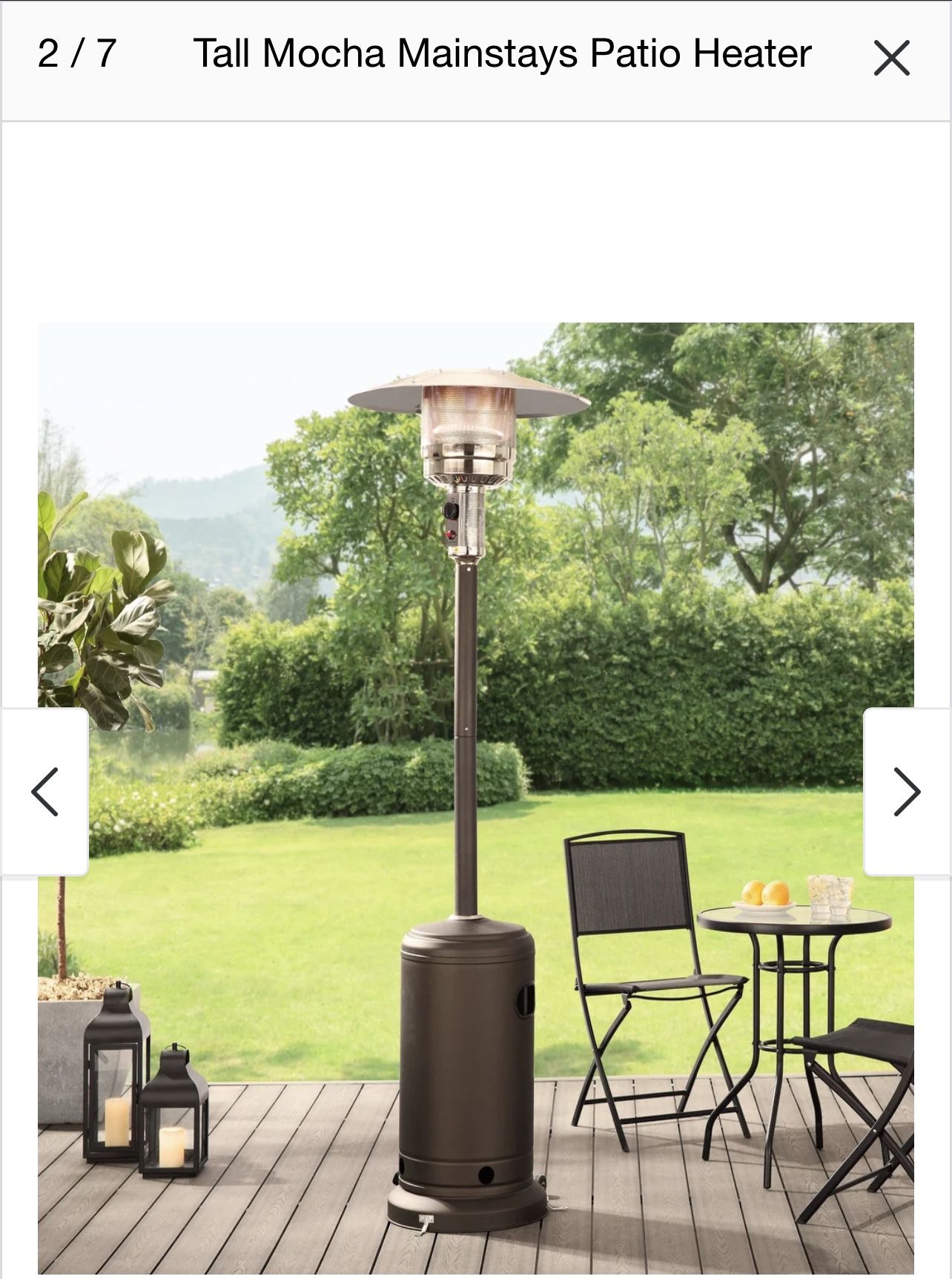 Outdoor Patio Heater (brand New In Box) 