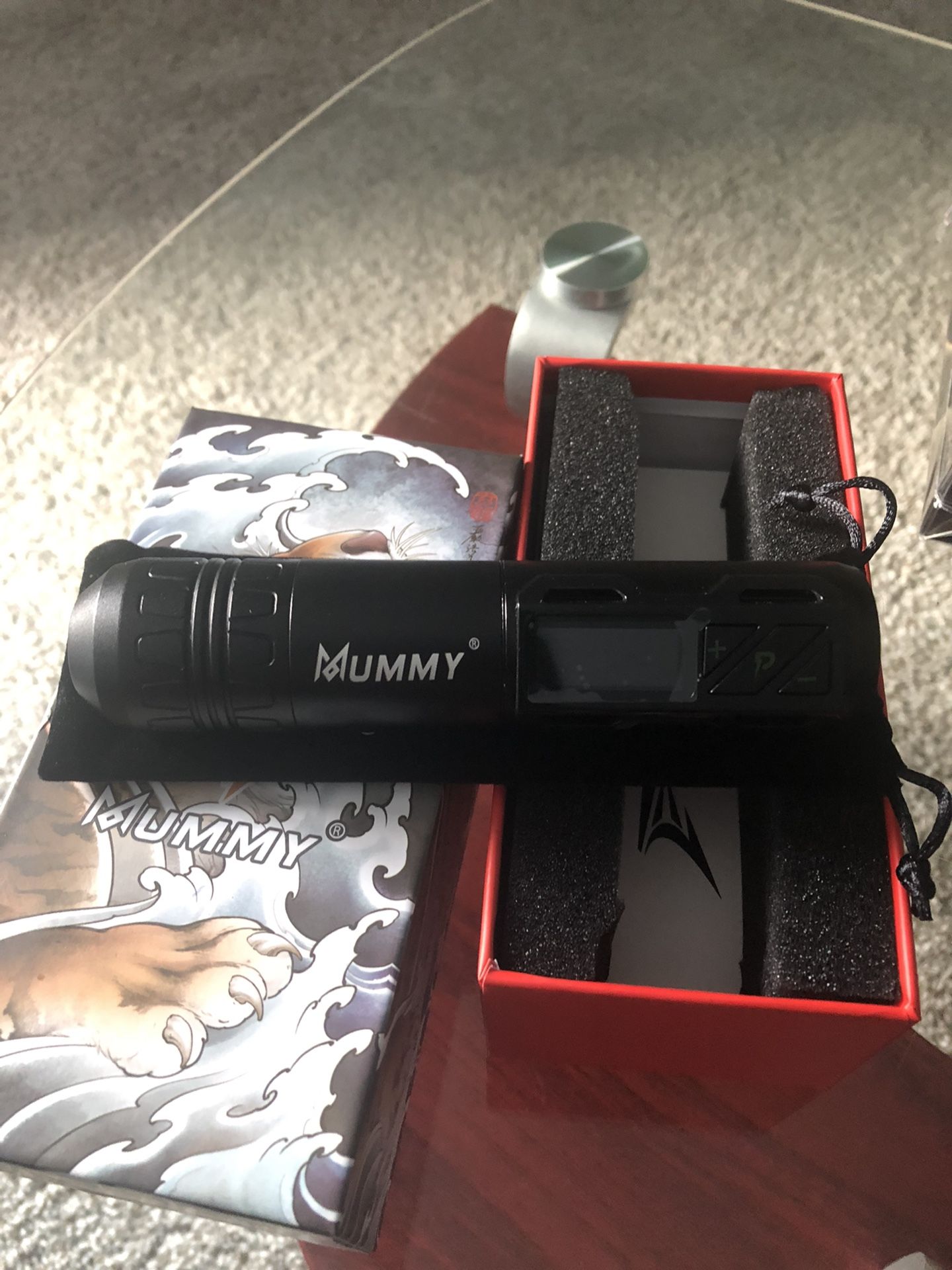 Mummy Wireless Battery Pen Tattoo