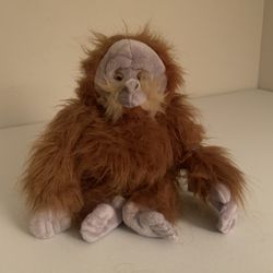 brown webkinz  orangutan stuffed animal Thumbnail