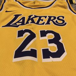 Nike LeBron James Los Angeles LA Lakers Icon Edition Swingman Jersey Size Small MSRP:$110 Thumbnail