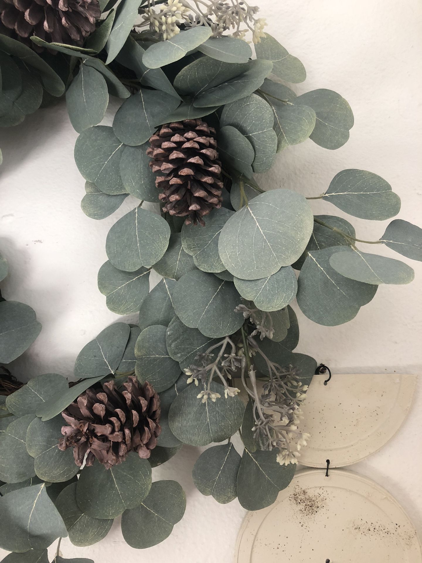 Faux Eucalyptus Wreath