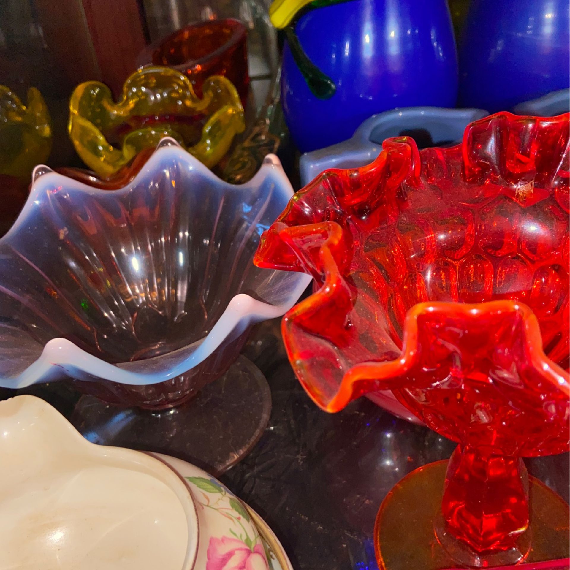 Glass and ceramic collection