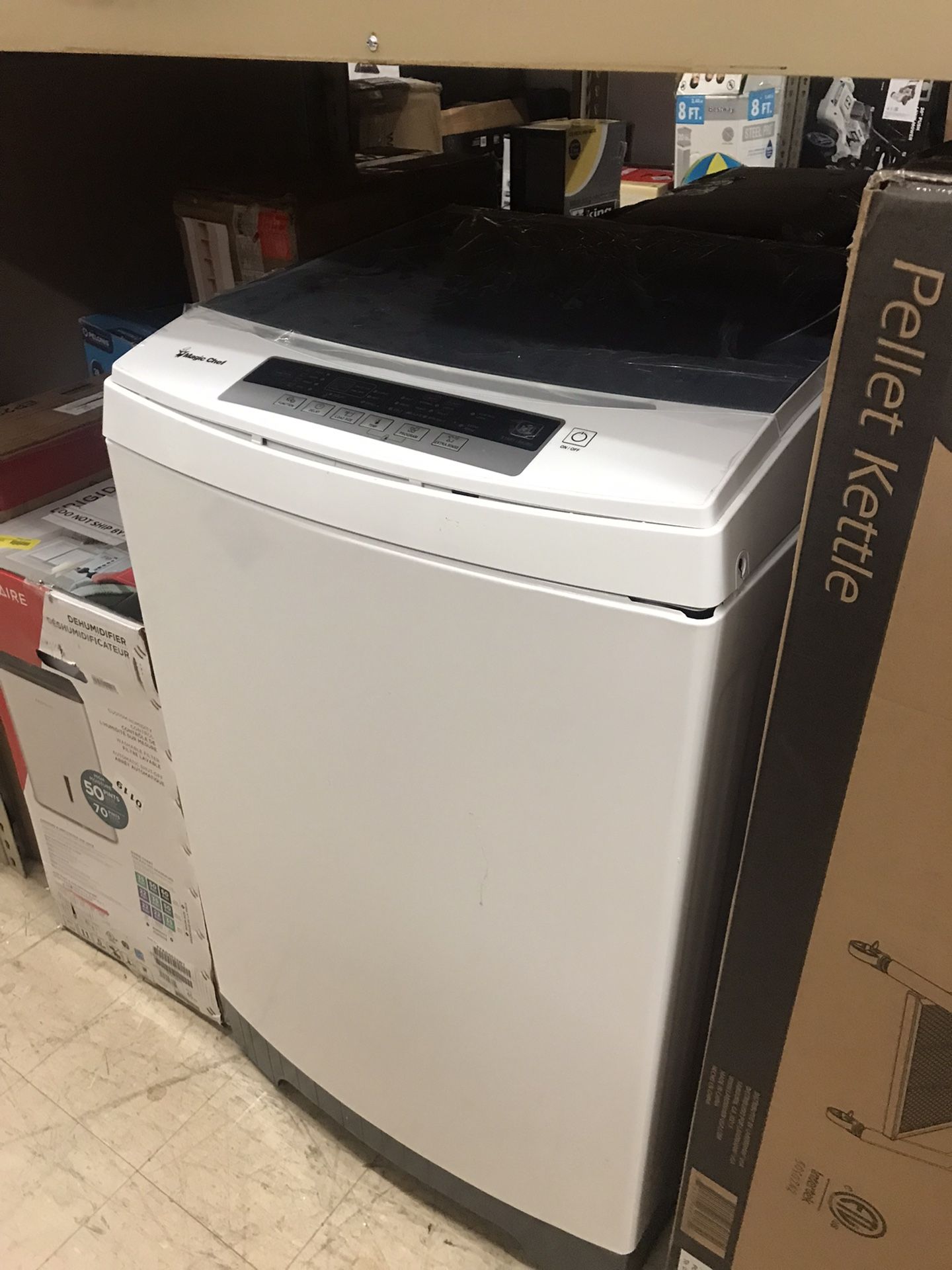 Magic Chef Compact 3-cu. ft. top-load washer