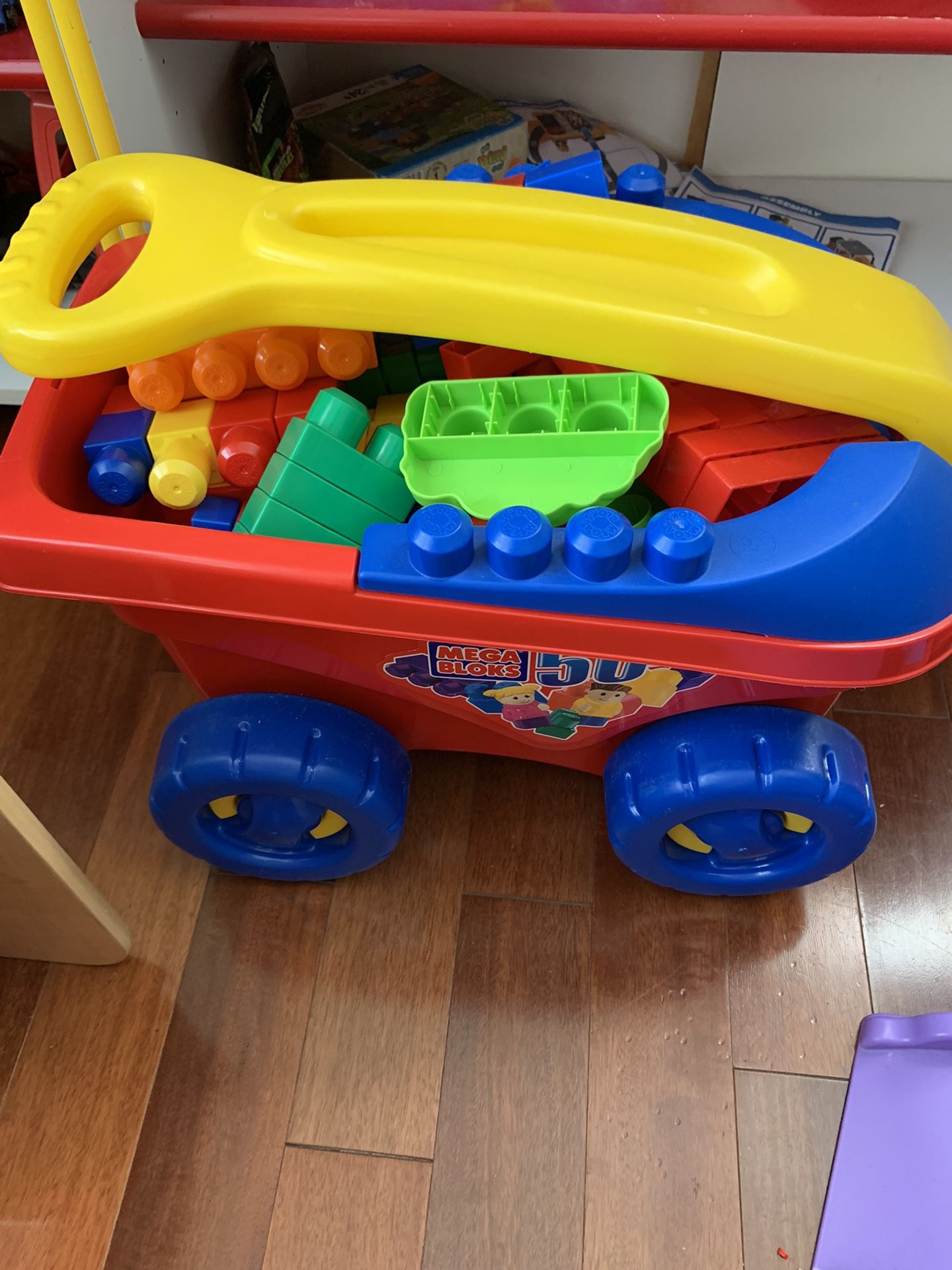 Mega Blocks Wagon Toys
