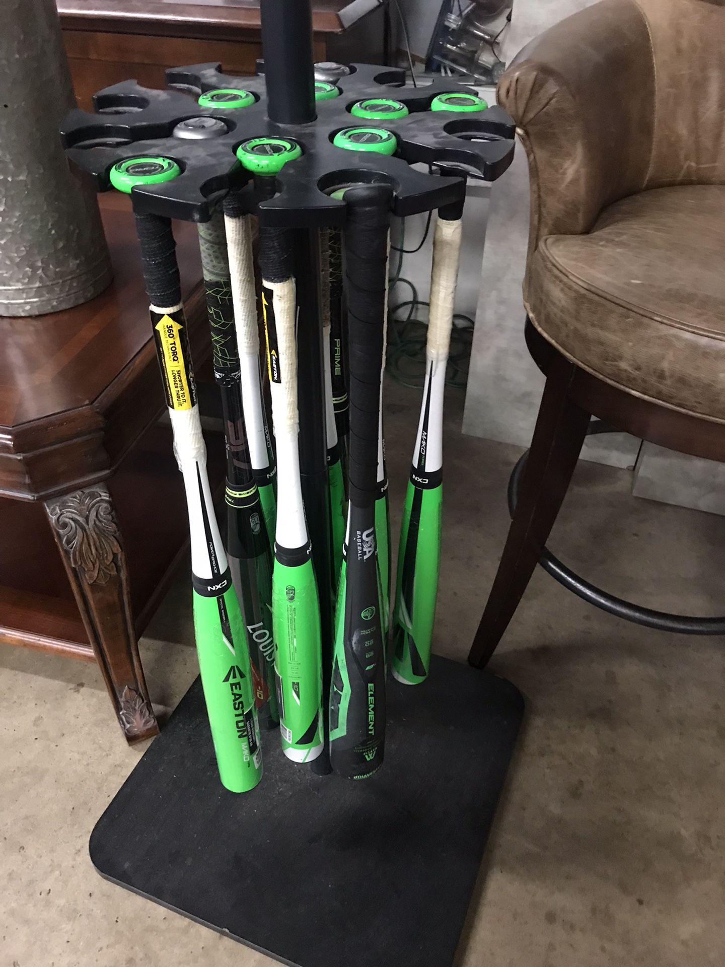 Baseballs ⚾️ $2 Bats new and used $15-$95 Gloves $15 Helmets $5- $30 Bags $10
