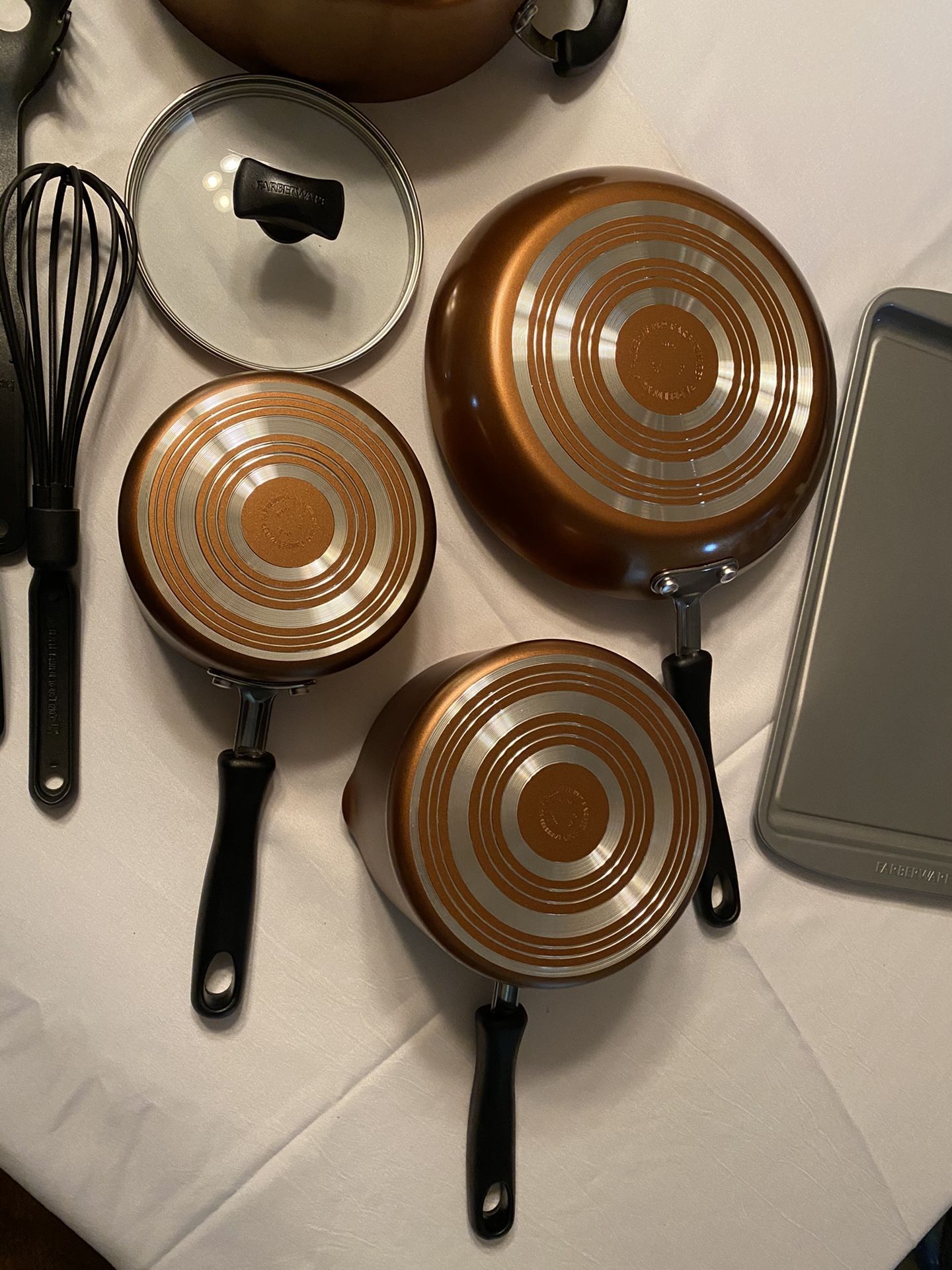 13 Piece Farberware Cookstart DiamondMax NonStick Cookware Set