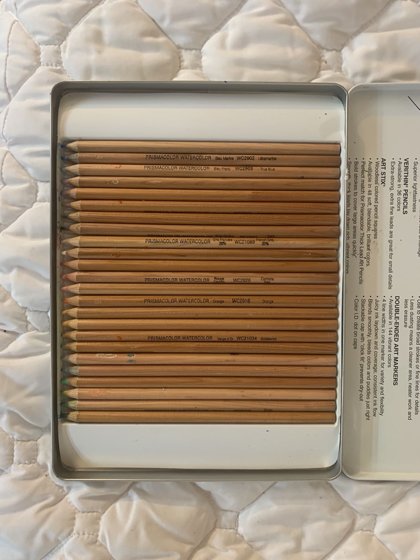 Prismacolor Watercolor Pencils (24 pencils)