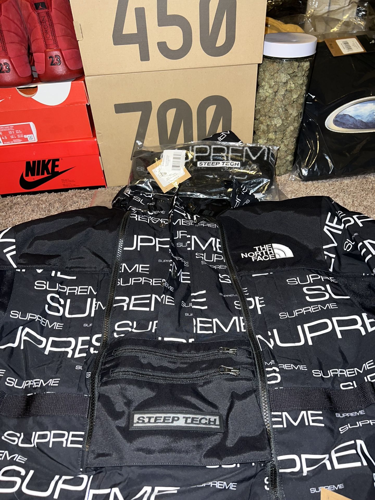 Supreme Northface Steep Tech Jacket & Headband