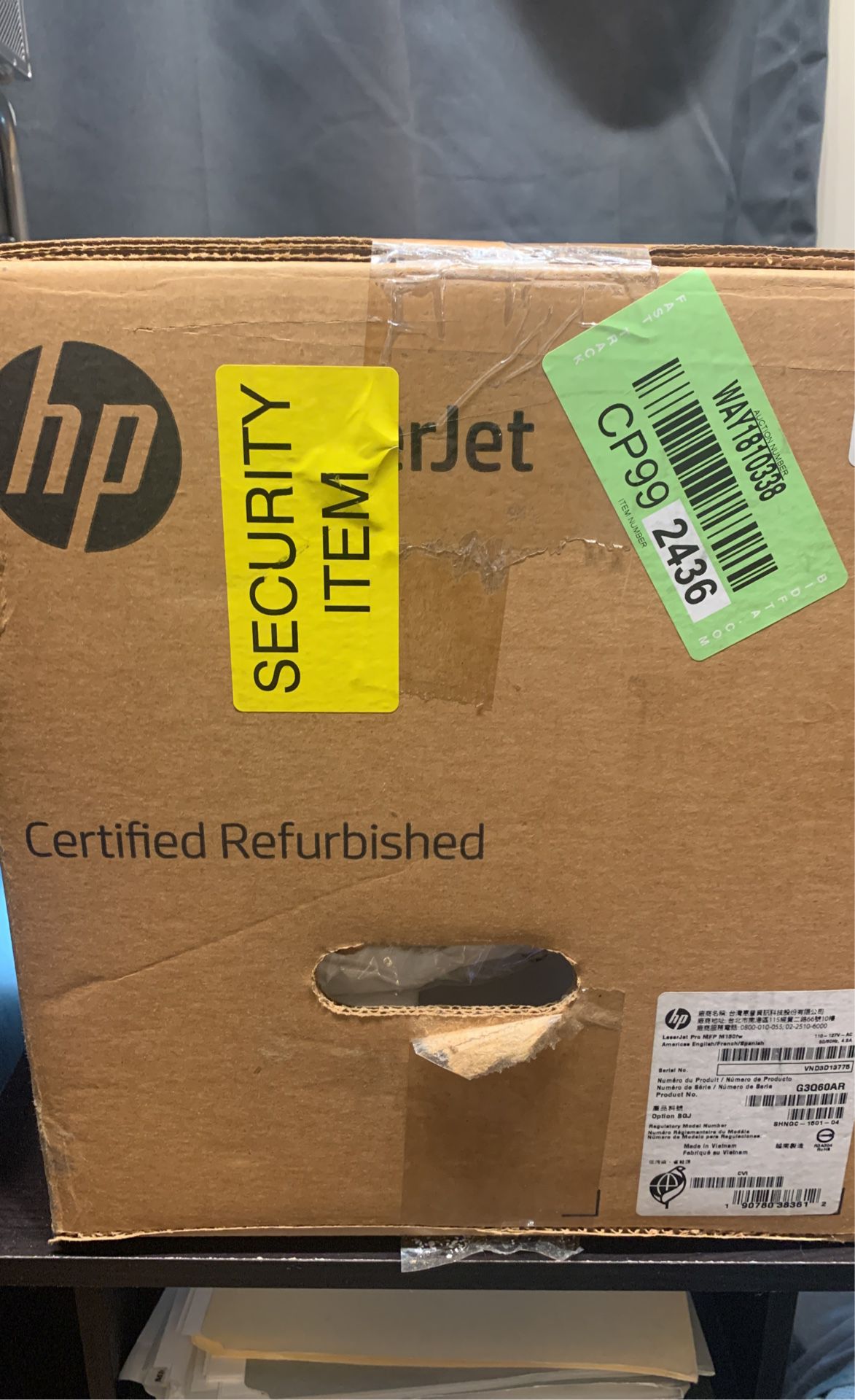 Certified Refurbished HP LaserJet Pro MFP M130fw