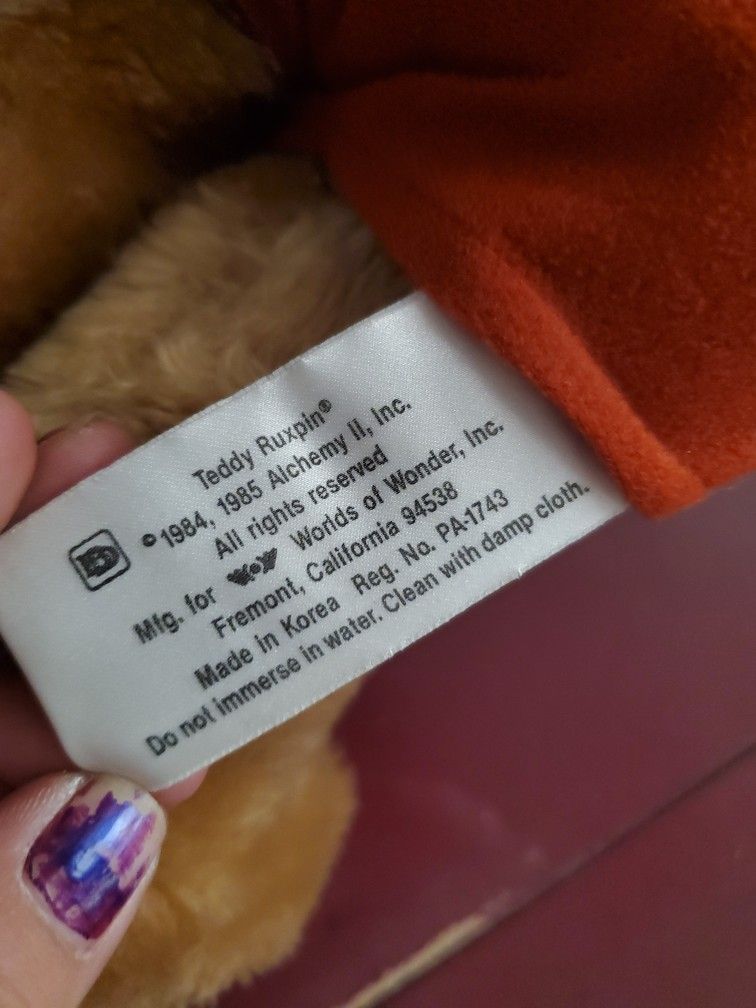 Teddy Ruxpin