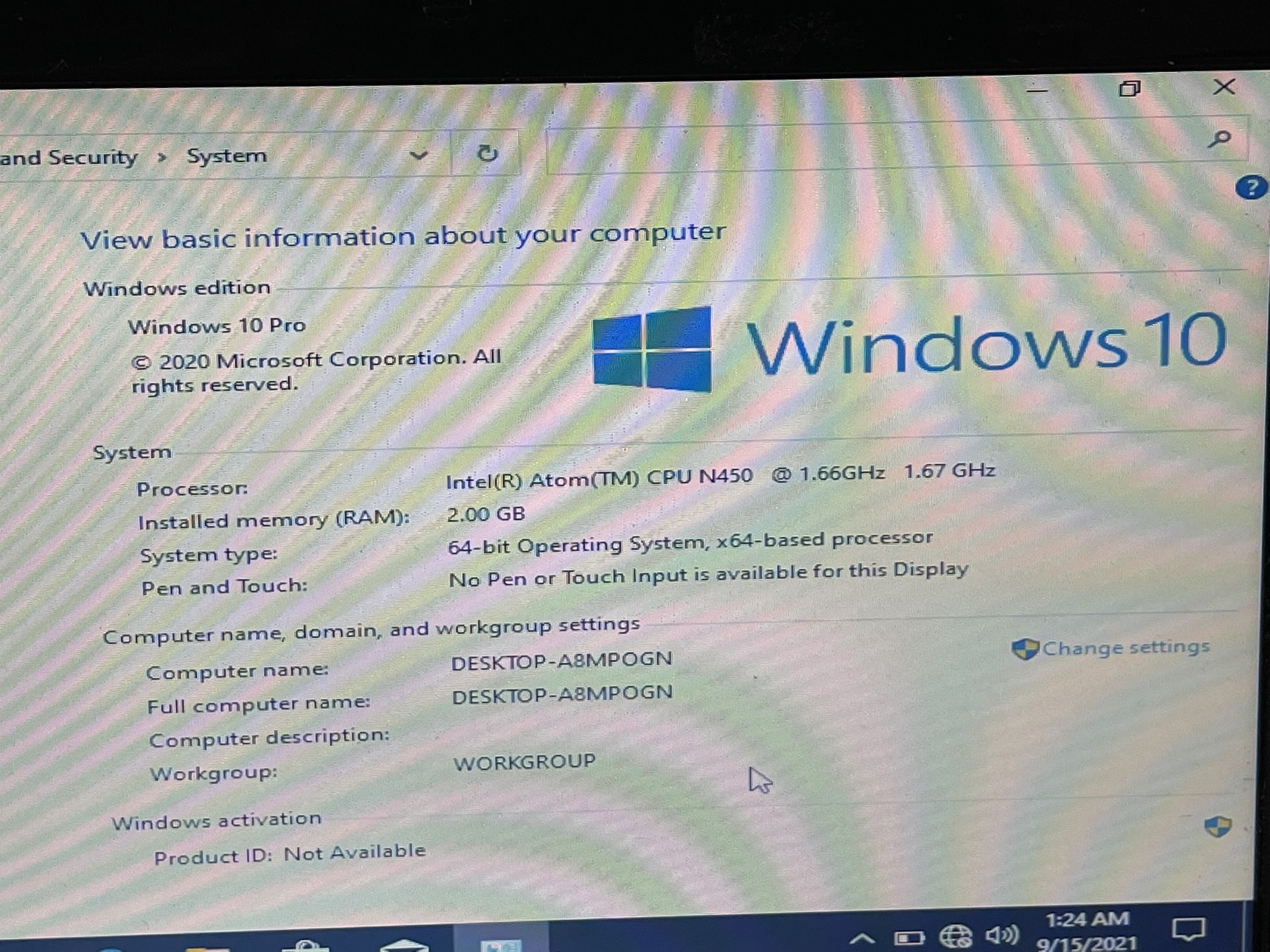 Nice Gateway Mini Laptop 2 GB Ram 120gb Ssd Windows 10