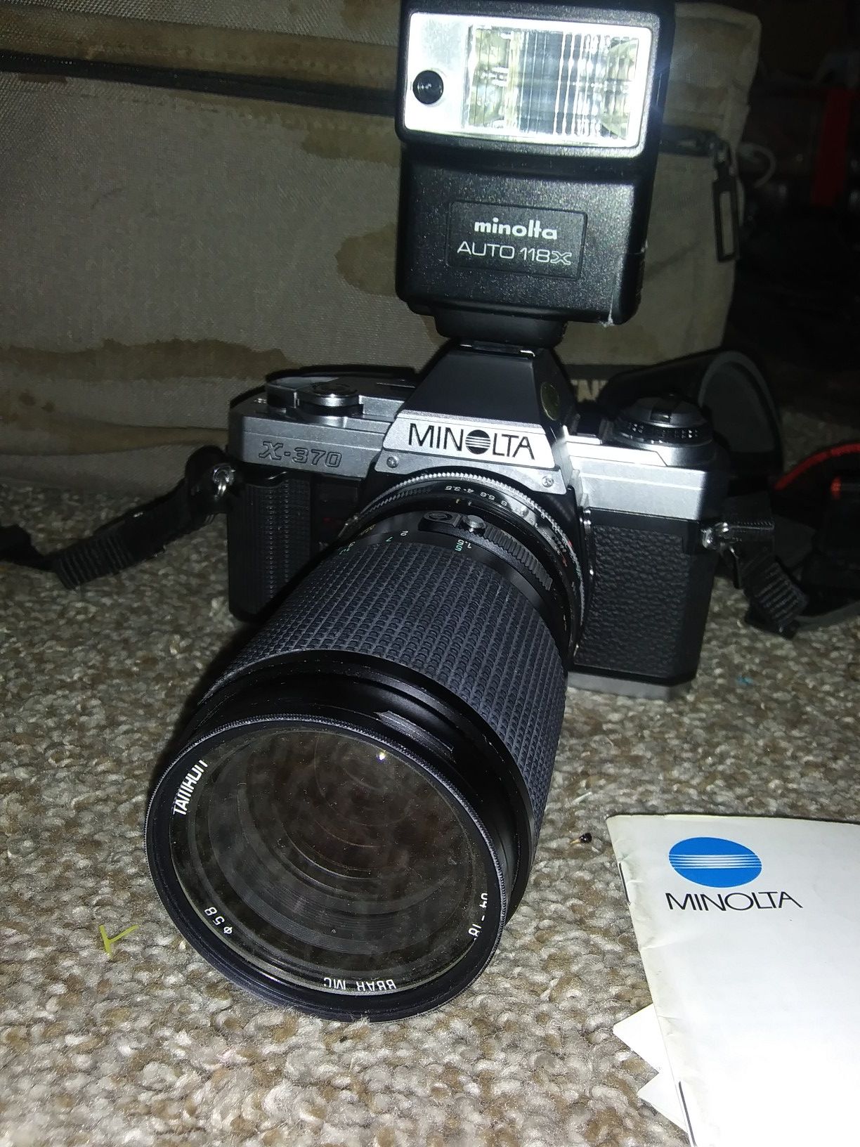 minolta camera accessories