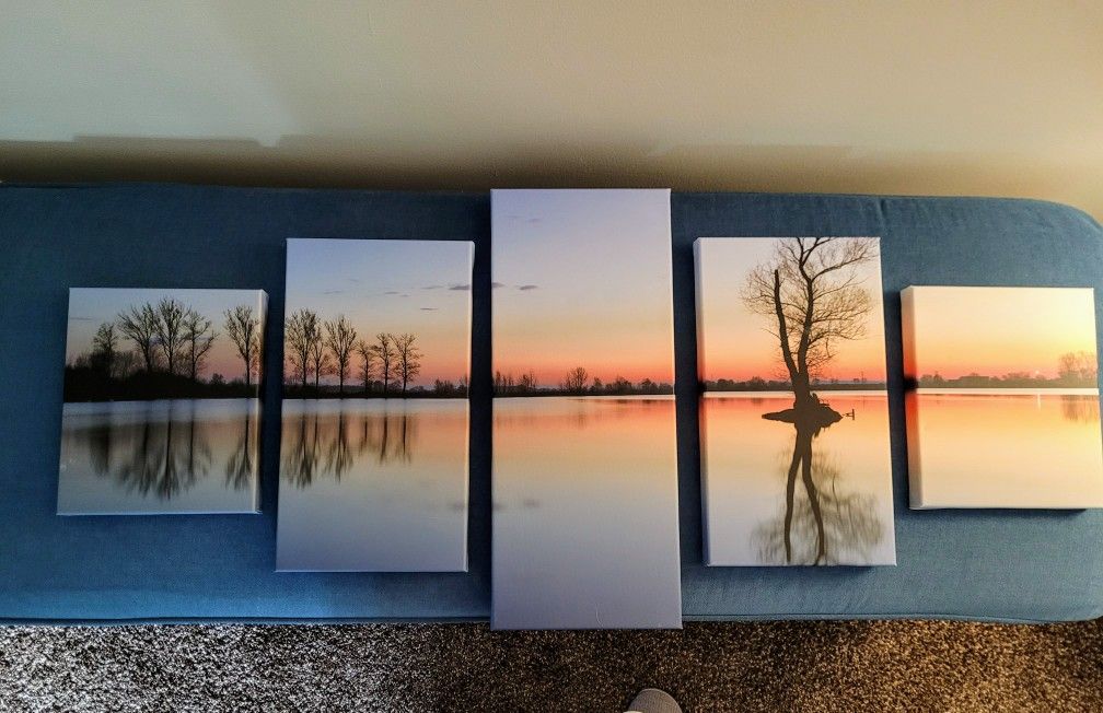 Beautiful 5 Piece Canvas Picture