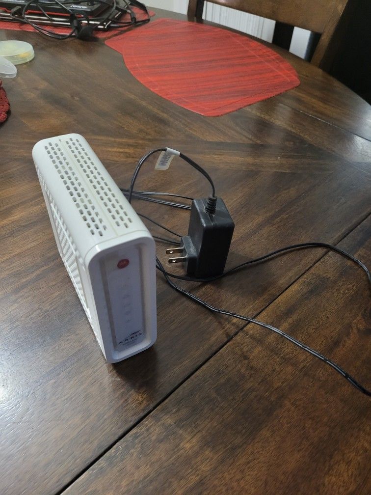 Netgear Nighthawk AX6 WiFi Router And Arris Surfboard SB6141 Cable Modem Bundle
