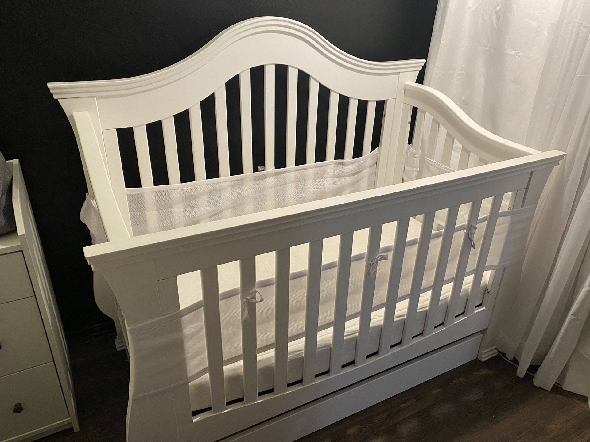 Real Wood Convertible Crib