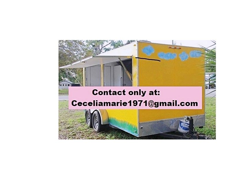 Food Trailer BBQ 25977