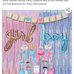 Gender Reveal Party Decor Thumbnail