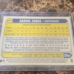 Aaron judge rookie card tops chrome Thumbnail