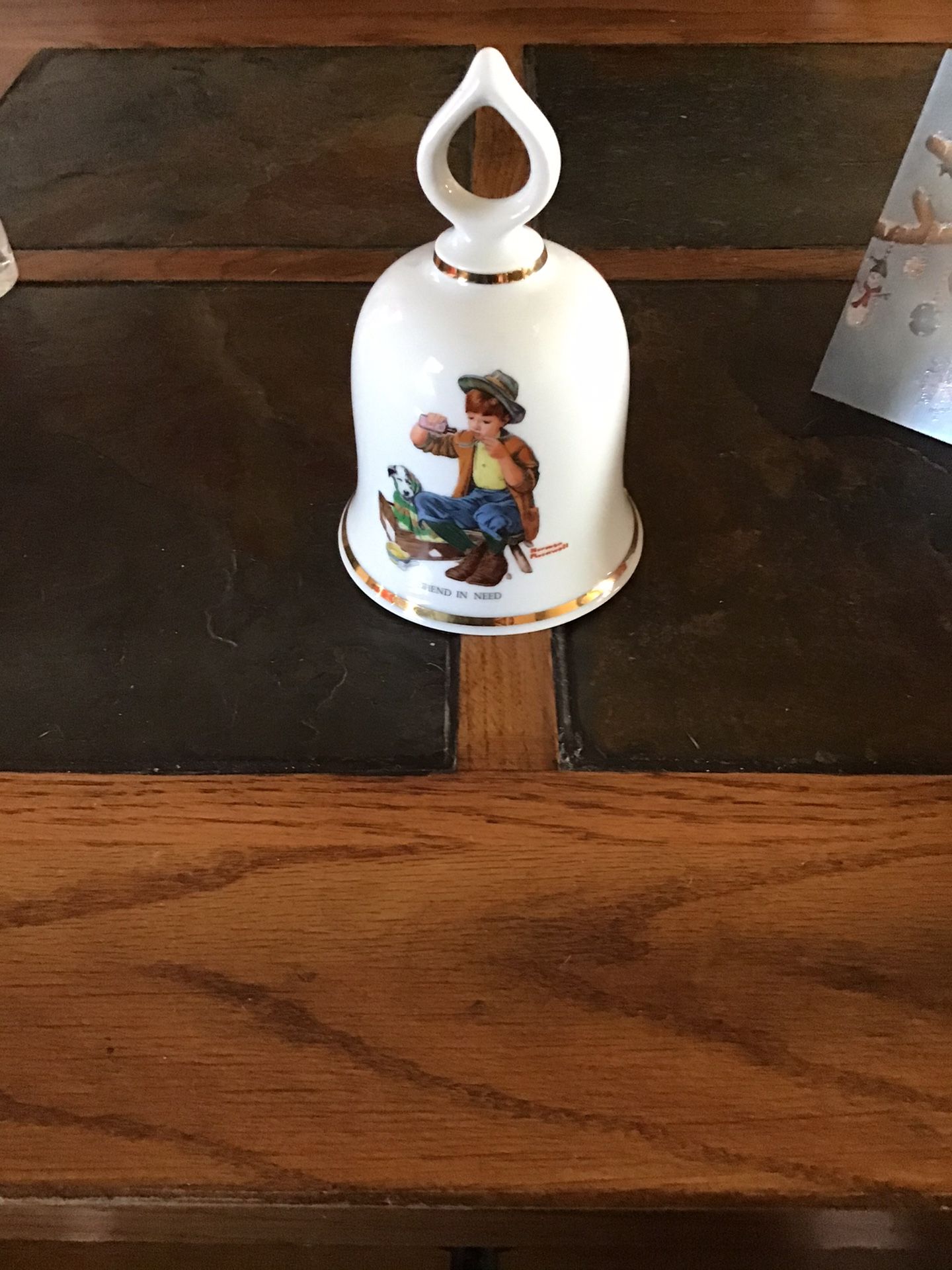 1979 Norman Rockwell Collectible Bell