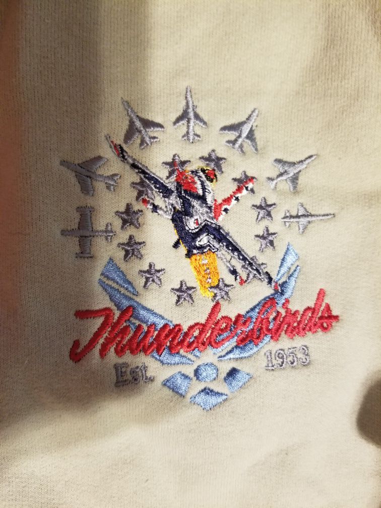 Adult Thunderbirds crewneck sweatshirt