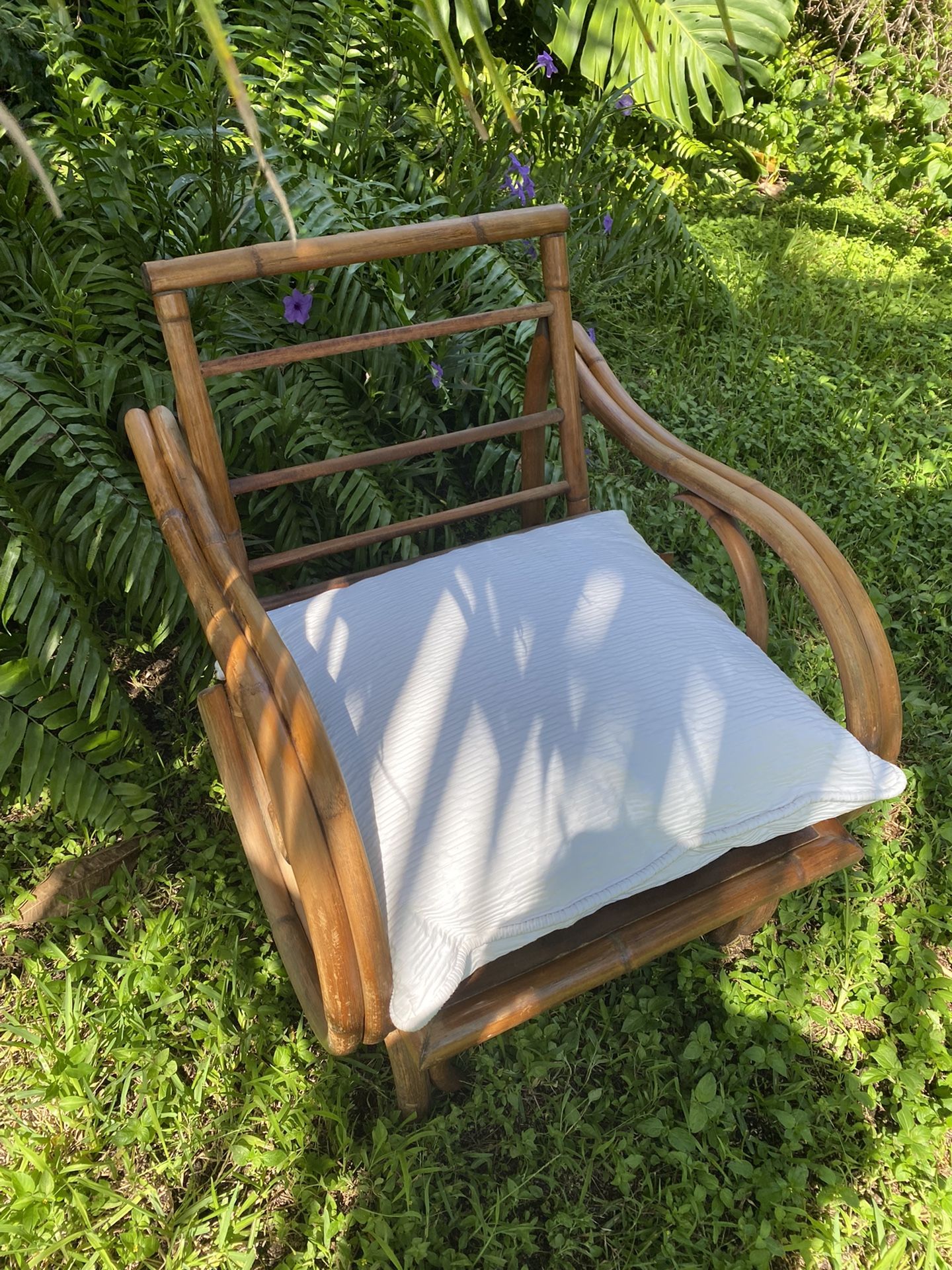 Vintage Bamboo Chair