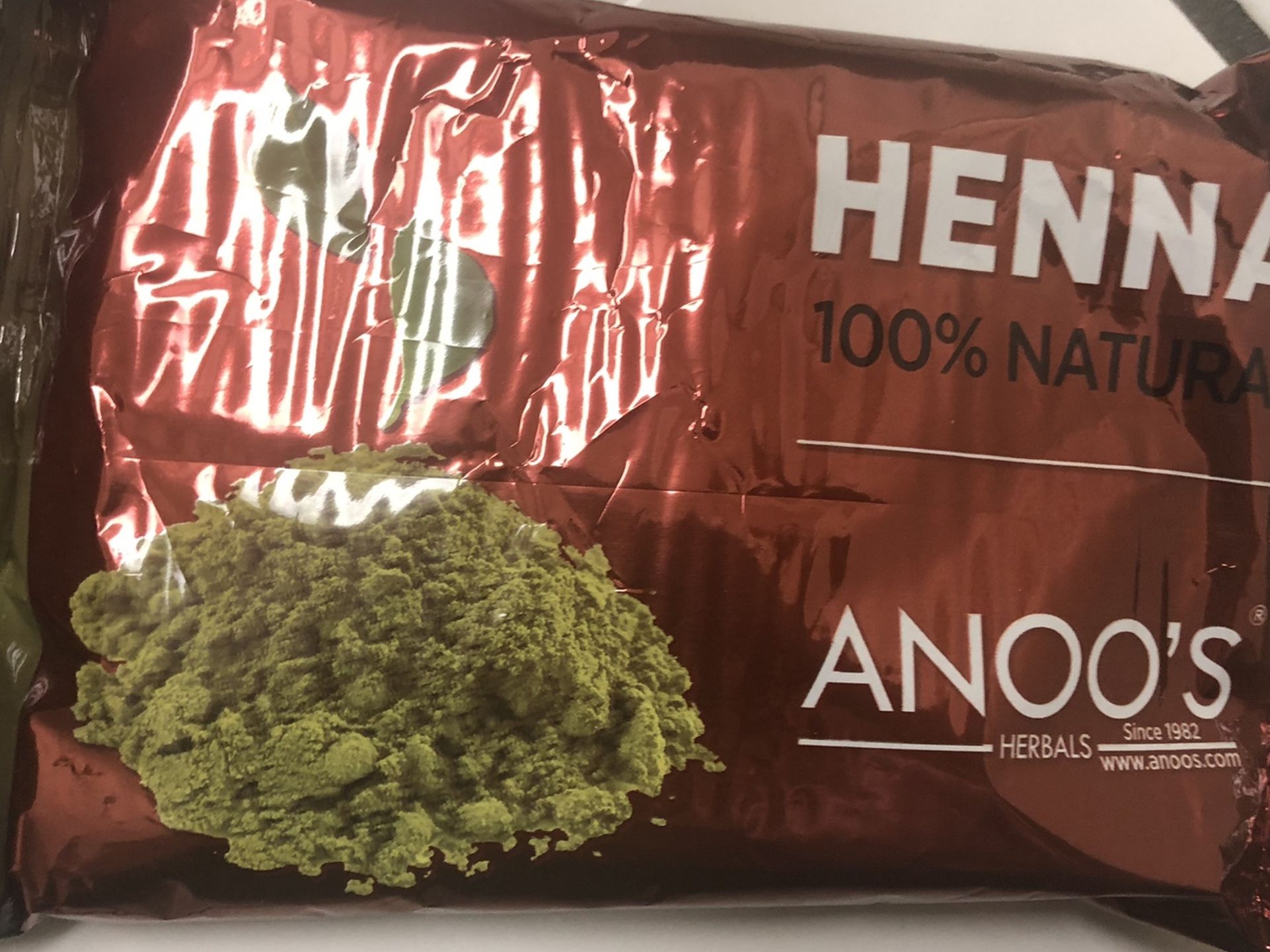 Brand New Sealed Henna For Hair All Natural With No Chemicals