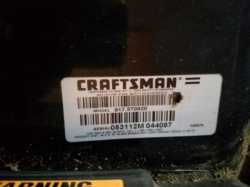Craftsman Ezwalk Platinum Self Propelled 7.25 190cc Mower for Sale in